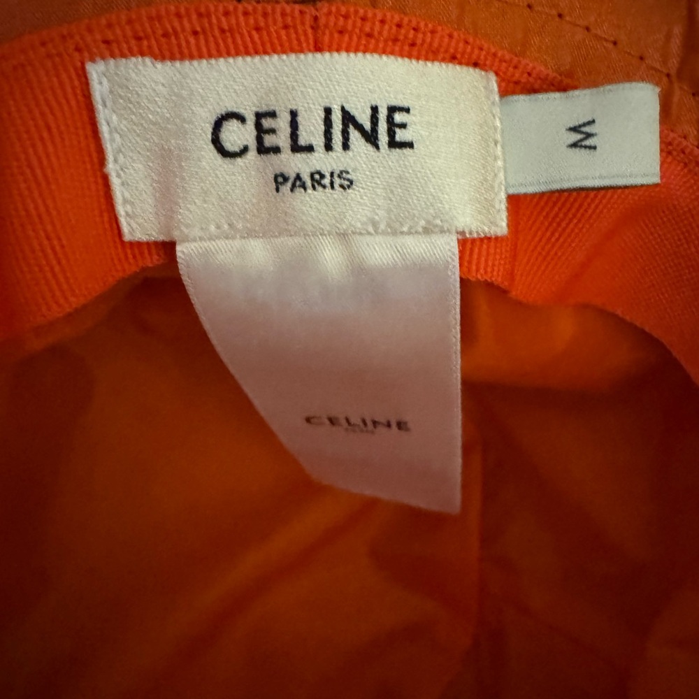 Celine Black Quilted Bucket Hat with COA - Picture 8 of 9